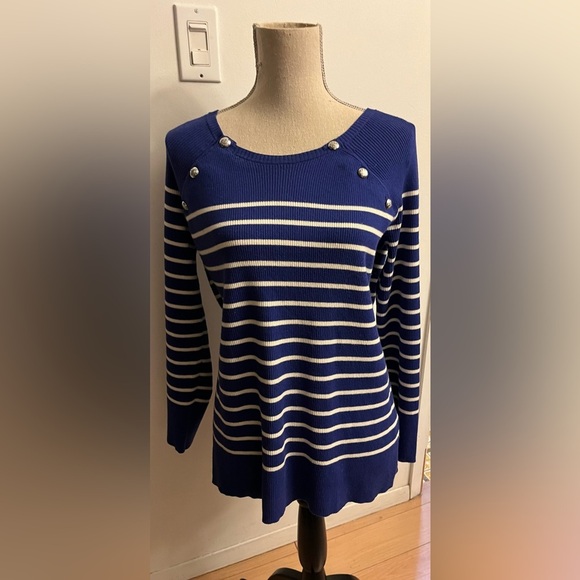 Lauren Ralph Lauren Sweaters - Lauren Ralph Lauren Striped Sweater XL Nautical